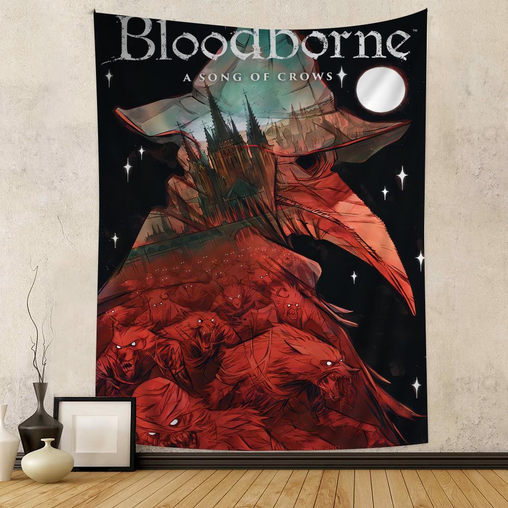Bloodborne Classic Game Colorful Tapestry Wall Hanging Bohemian Wall Tapestries Mandala Wall Hanging Sheets 74x94cm(29x37in)
Bloodborne Classic Game Colorful Tapestry Wall Hanging Bohemian Wall Tapestries Mandala Wall Hanging Sheets 74x94cm(29x37in)