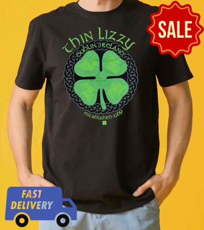 Thin Lizzy Band T-Shirt Black All Size Gift For Fan XL
Thin Lizzy Band T-Shirt Black All Size Gift For Fan XL