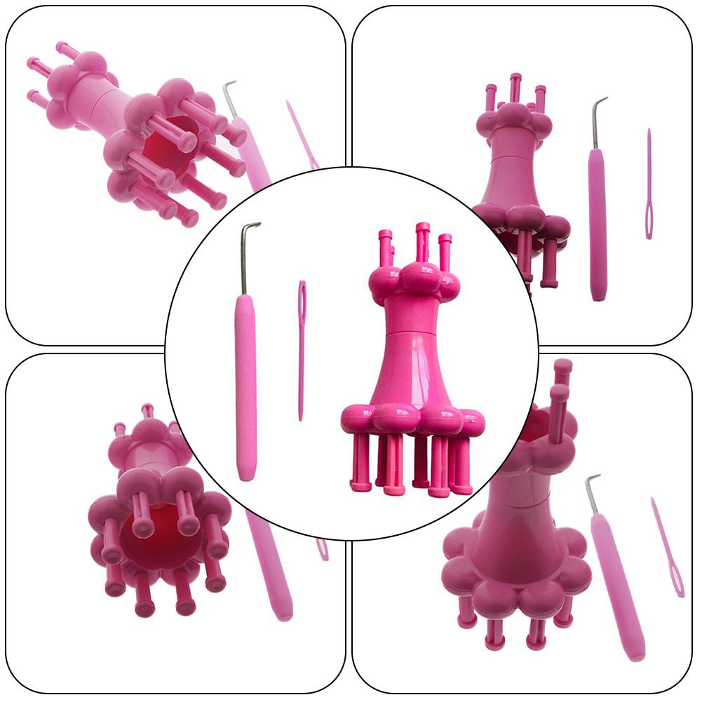 Diy Double-Head Braiding Tool Bobbin Braiding Machine Easy To Use Forging Die Knitting Doll Happy Knitting Family China Mainland
Diy Double-Head Braiding Tool Bobbin Braiding Machine Easy To Use Forging Die Knitting Doll Happy Knitting Family China Mainland