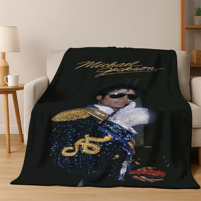 MJ Michael Jackson King of Pop Star Flannel Blanket Soft Warm Blanket Throw Blanket for Bedroom Living Room Bed Travel Picnic 75x90cm
MJ Michael Jackson King of Pop Star Flannel Blanket Soft Warm Blanket Throw Blanket for Bedroom Living Room Bed Travel Picnic 75x90cm