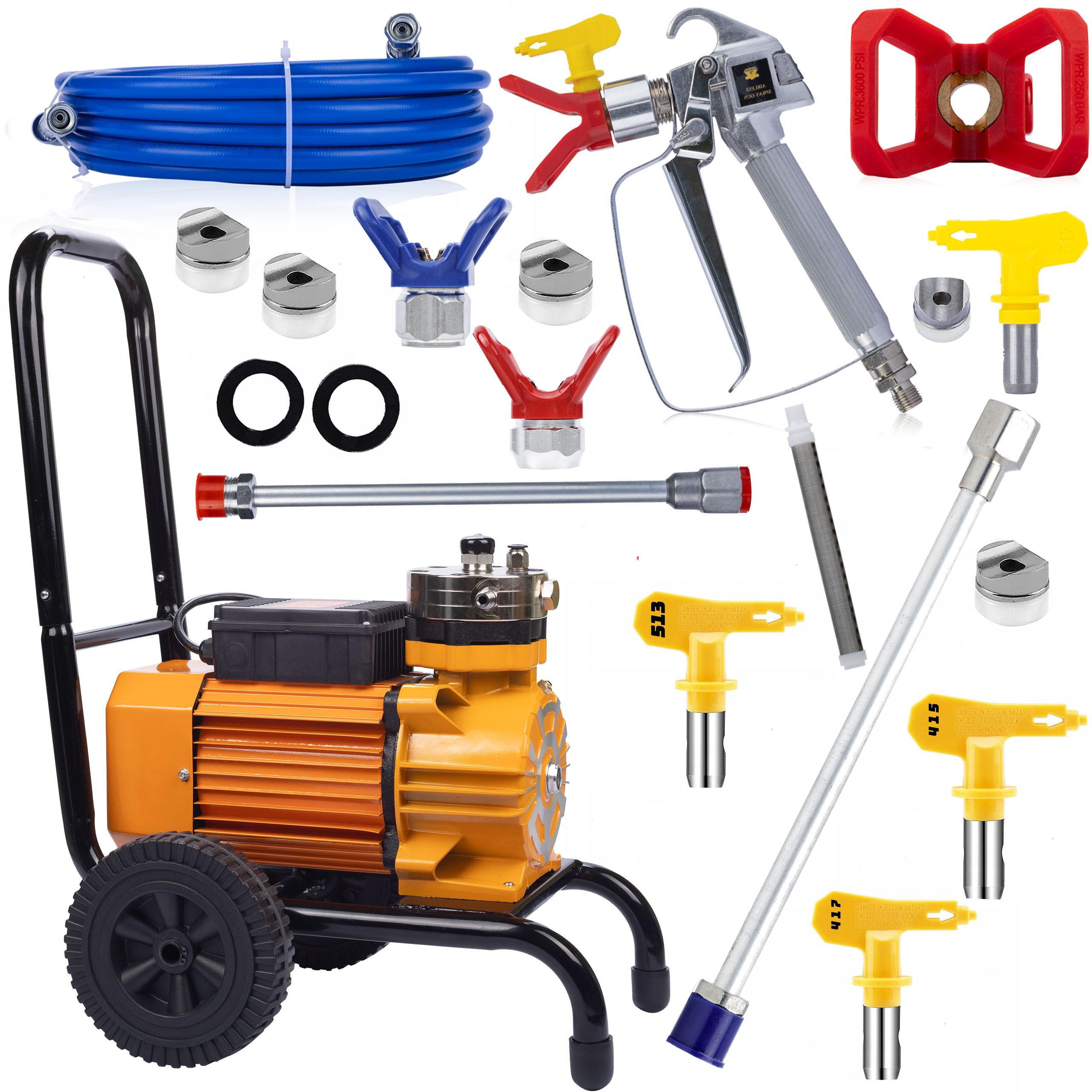 Rosfix Agregat Malarski Strong Blue Storm SBS03 – Wydajność 3500W | Lanca 30cm | Filtr 60 Mesh i 4 Dysze Malarskie
Rosfix Agregat Malarski Strong Blue Storm SBS03 – Wydajność 3500W | Lanca 30cm | Filtr 60 Mesh i 4 Dysze Malarskie