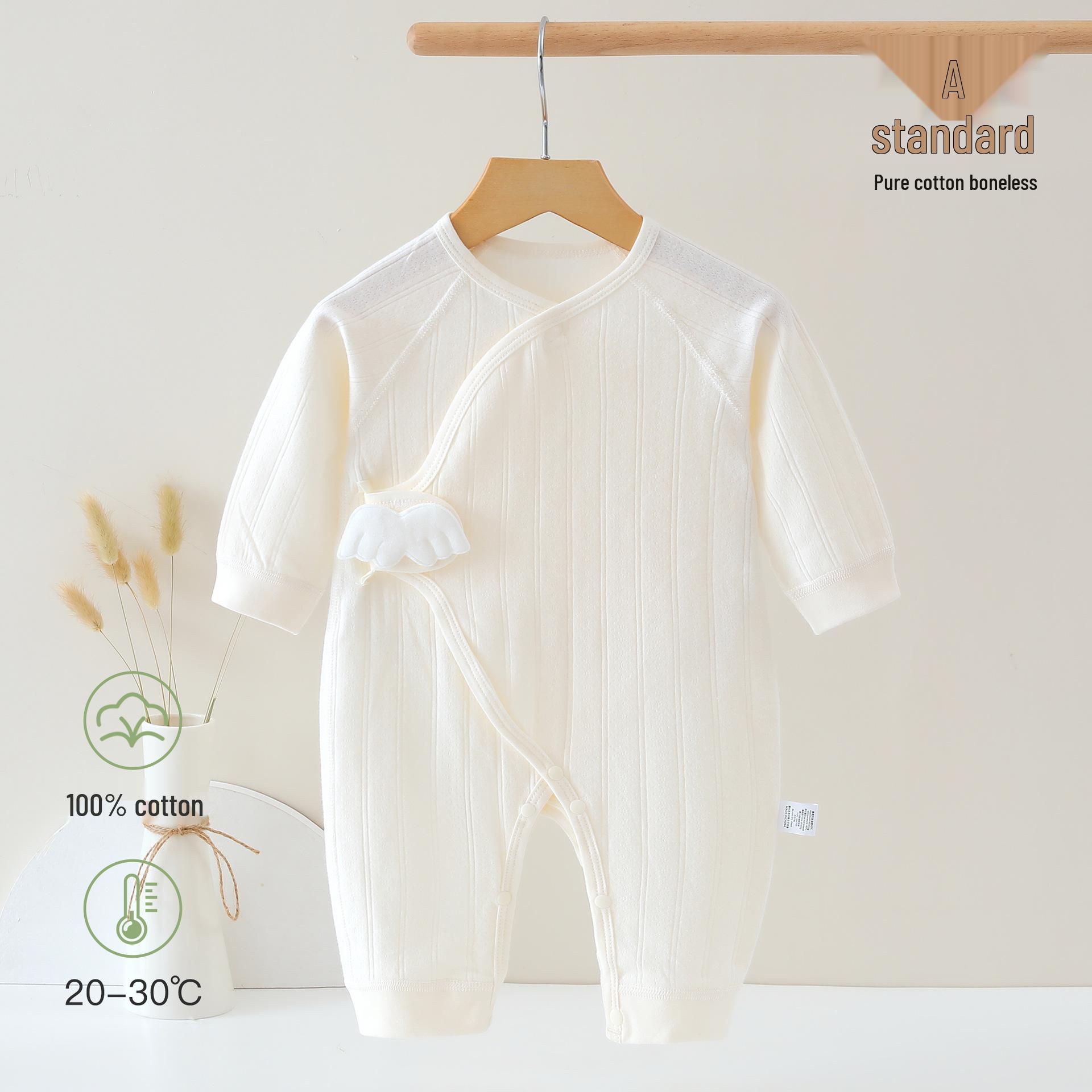 Autumn Style Newborn Romper - Pure Cotton Class A Infant Crawling Suit, Baby Pajamas & Butterfly Homewear 66 cm
Autumn Style Newborn Romper - Pure Cotton Class A Infant Crawling Suit, Baby Pajamas & Butterfly Homewear 66 cm