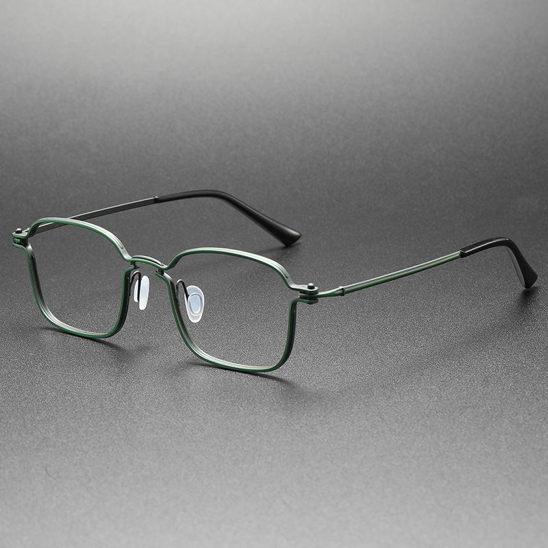 Italy RLT Series Replicas Luxury Pure Titanium Square Frame Men Women Big Face Glasses Handmade Designer Brand Design Eyeglasses зелений
Italy RLT Series Replicas Luxury Pure Titanium Square Frame Men Women Big Face Glasses Handmade Designer Brand Design Eyeglasses зелений