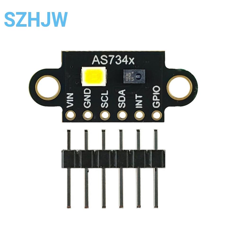 AS7341 Visible Spectrum Sensor Color Temperature Illuminance High Precision Color Detection AS7341-V1
AS7341 Visible Spectrum Sensor Color Temperature Illuminance High Precision Color Detection AS7341-V1