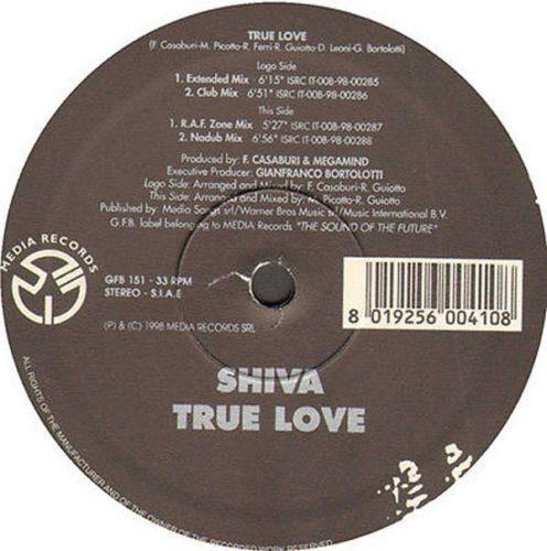 12inch Record SHIVA - True Love GFB151 GFB Records 1998 Italy Dance & Electronica Used
12inch Record SHIVA - True Love GFB151 GFB Records 1998 Italy Dance & Electronica Used