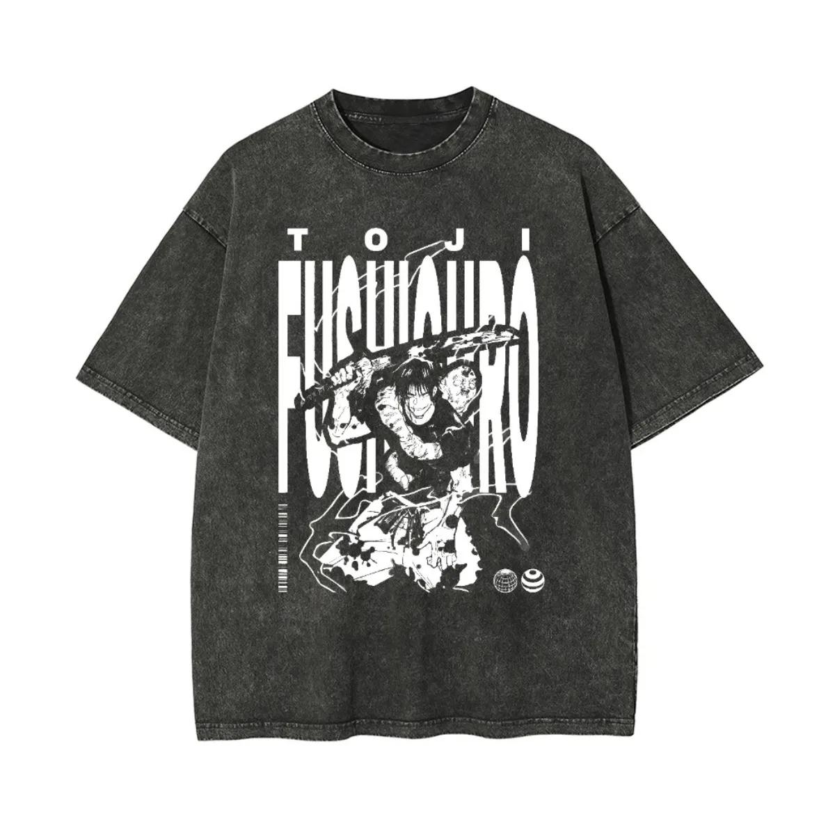 Toji Fushiguro Zenin T-shirt Jujutsu Kaisen T Vintage Washed Oversized Retro Anime Harajuku Streetwear Typo Manga Mens Clothing M
Toji Fushiguro Zenin T-shirt Jujutsu Kaisen T Vintage Washed Oversized Retro Anime Harajuku Streetwear Typo Manga Mens Clothing M