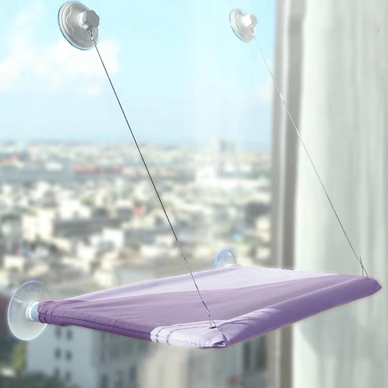 Cat Hammock Four Seasons Pet Bed Strong Suction Cup Hanging Cat Nest Foldable Window Sill Hanging Bed For Cats Sunbathing Rest фіолетовий
Cat Hammock Four Seasons Pet Bed Strong Suction Cup Hanging Cat Nest Foldable Window Sill Hanging Bed For Cats Sunbathing Rest фіолетовий
