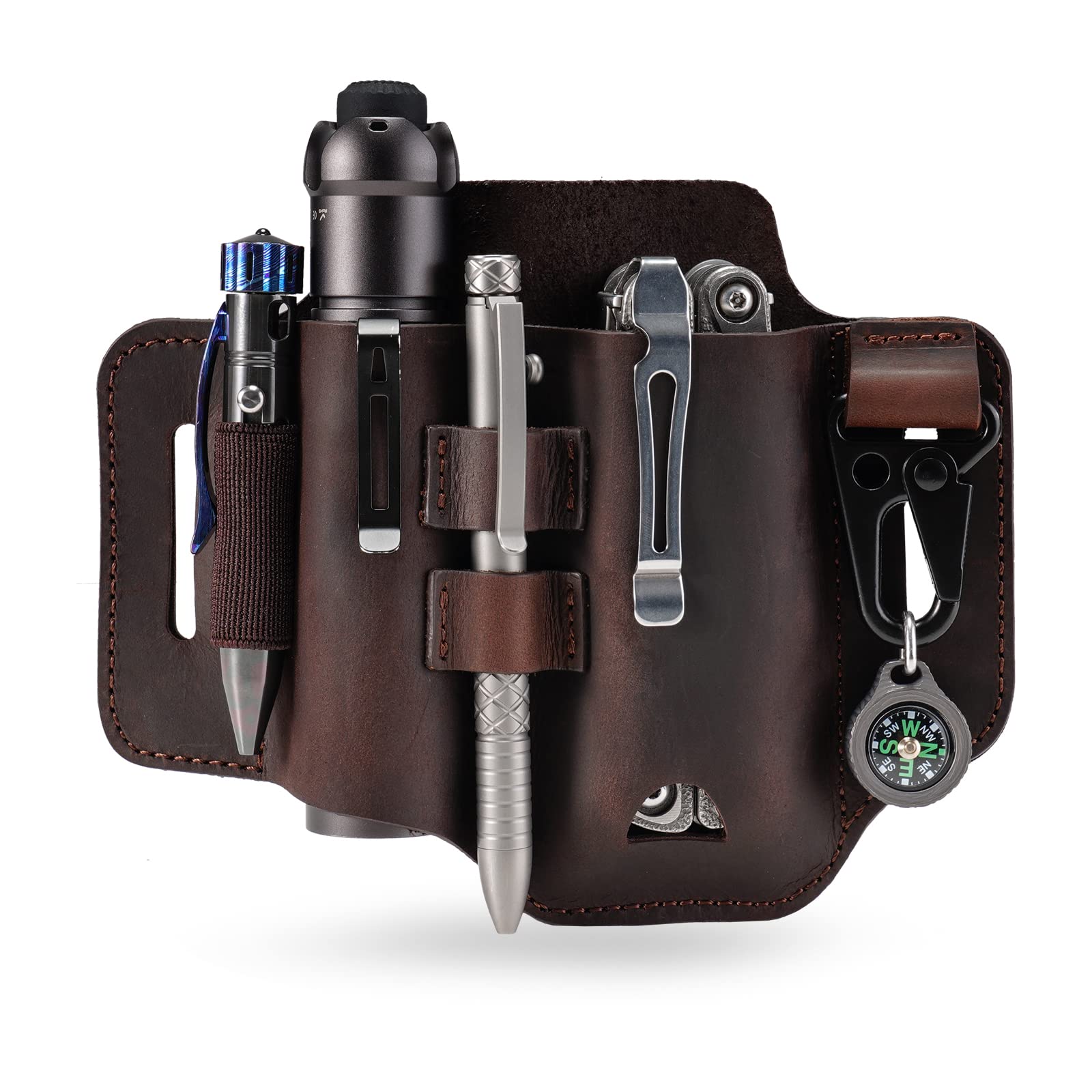 VIPERADE PJ35 Multi-Tool Sheath for Belt, Leather EDC Pocket Organizer for Men, EDC Leather Sheath, EDC Belt Organizer (Brown)
VIPERADE PJ35 Multi-Tool Sheath for Belt, Leather EDC Pocket Organizer for Men, EDC Leather Sheath, EDC Belt Organizer (Brown)