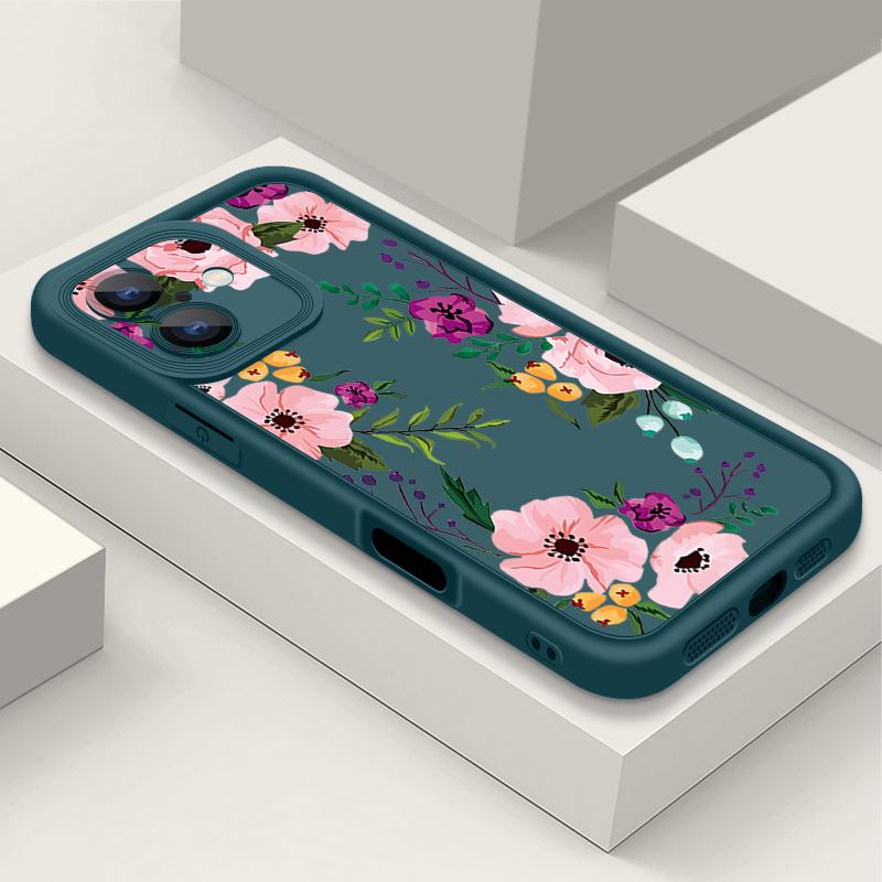 Чехол для iPhone 16 с мультяшным цветочным узором, противоударный, из ТПУ, силиконовый, мягкий чехол для iPhone 13 14 15 Pro Max 12 11 iPhone 16 Pro Max Funda iPhone 16 Pro синий
Чехол для iPhone 16 с мультяшным цветочным узором, противоударный, из ТПУ, силиконовый, мягкий чехол для iPhone 13 14 15 Pro Max 12 11 iPhone 16 Pro Max Funda iPhone 16 Pro синий
