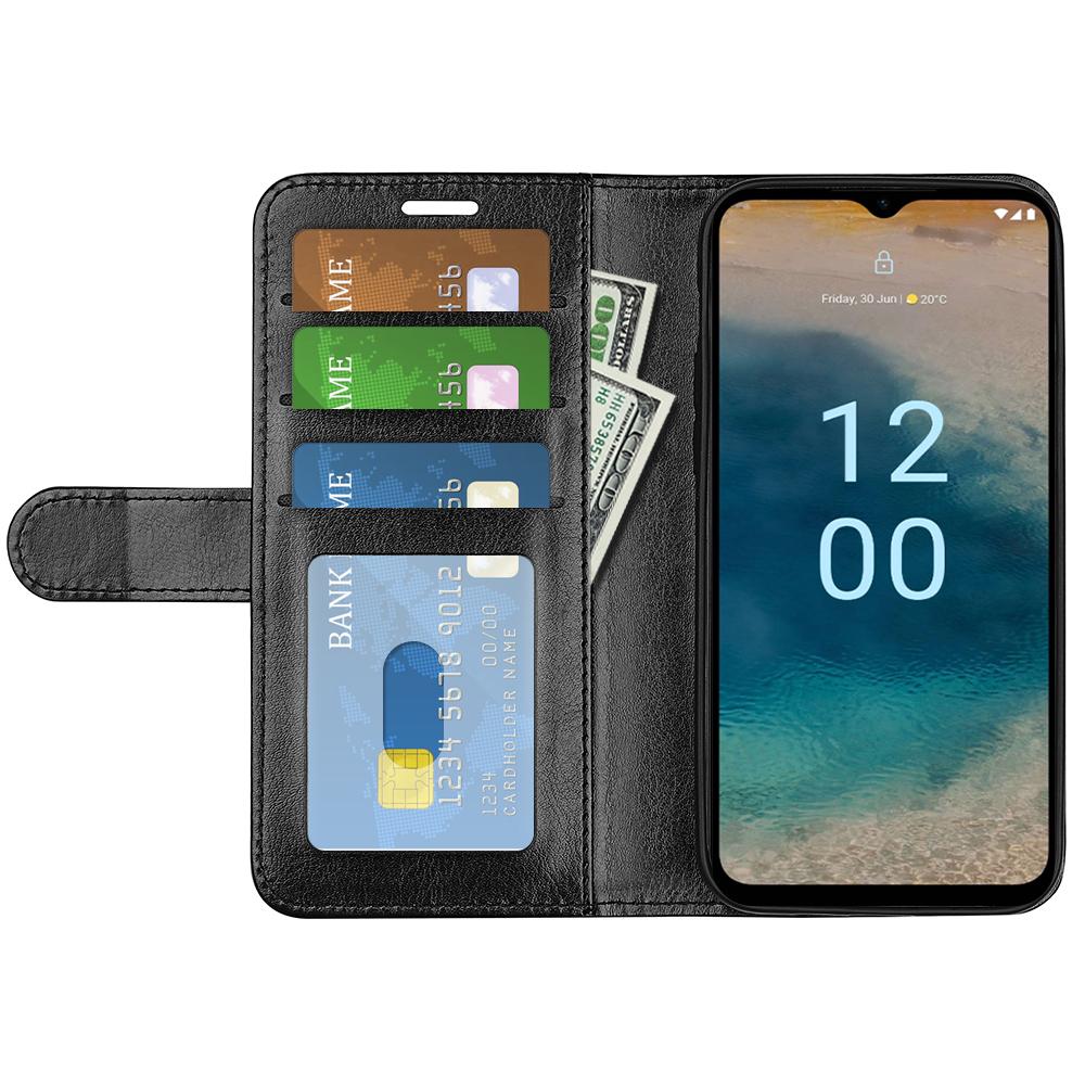 Flip Cover for Nokia G22 Crazy Horse Texture PU Leather Wallet Stand Anti-drop Phone Case Black
Flip Cover for Nokia G22 Crazy Horse Texture PU Leather Wallet Stand Anti-drop Phone Case Black