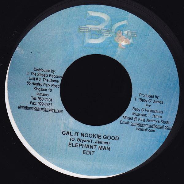 7inch Record ELEPHANT MAN - Gal It Nookie Good NONE Baby G Producti 2007 Jamaica Reggae, Ska & Dub Used
7inch Record ELEPHANT MAN - Gal It Nookie Good NONE Baby G Producti 2007 Jamaica Reggae, Ska & Dub Used