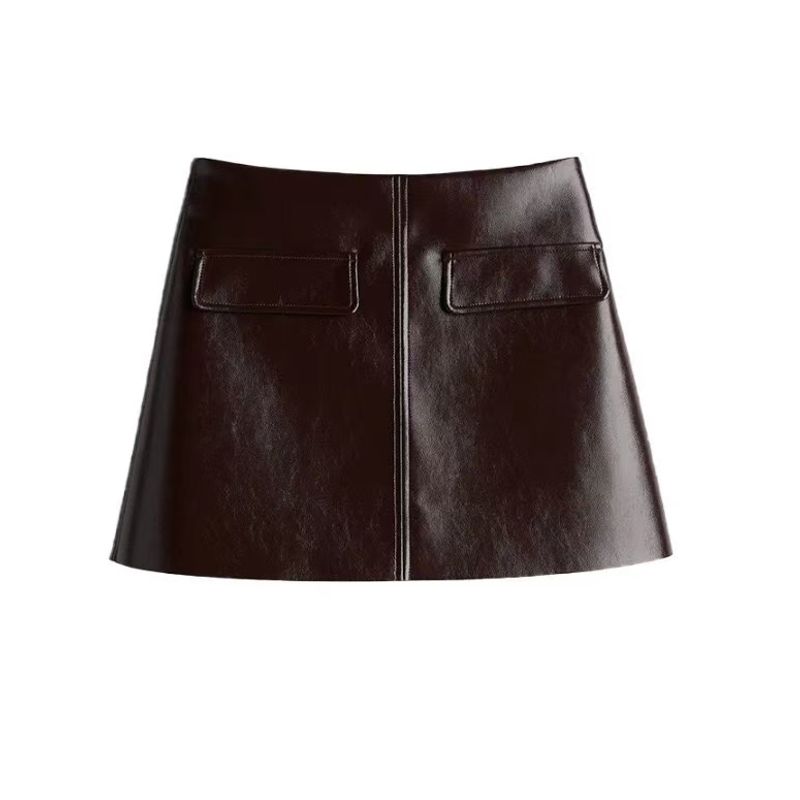 European and American New Lapel Waist Hugging PU Leather Coat + Short dress PU Leather Jacket Short Skirt Set Picture red skirt L
European and American New Lapel Waist Hugging PU Leather Coat + Short dress PU Leather Jacket Short Skirt Set Picture red skirt L