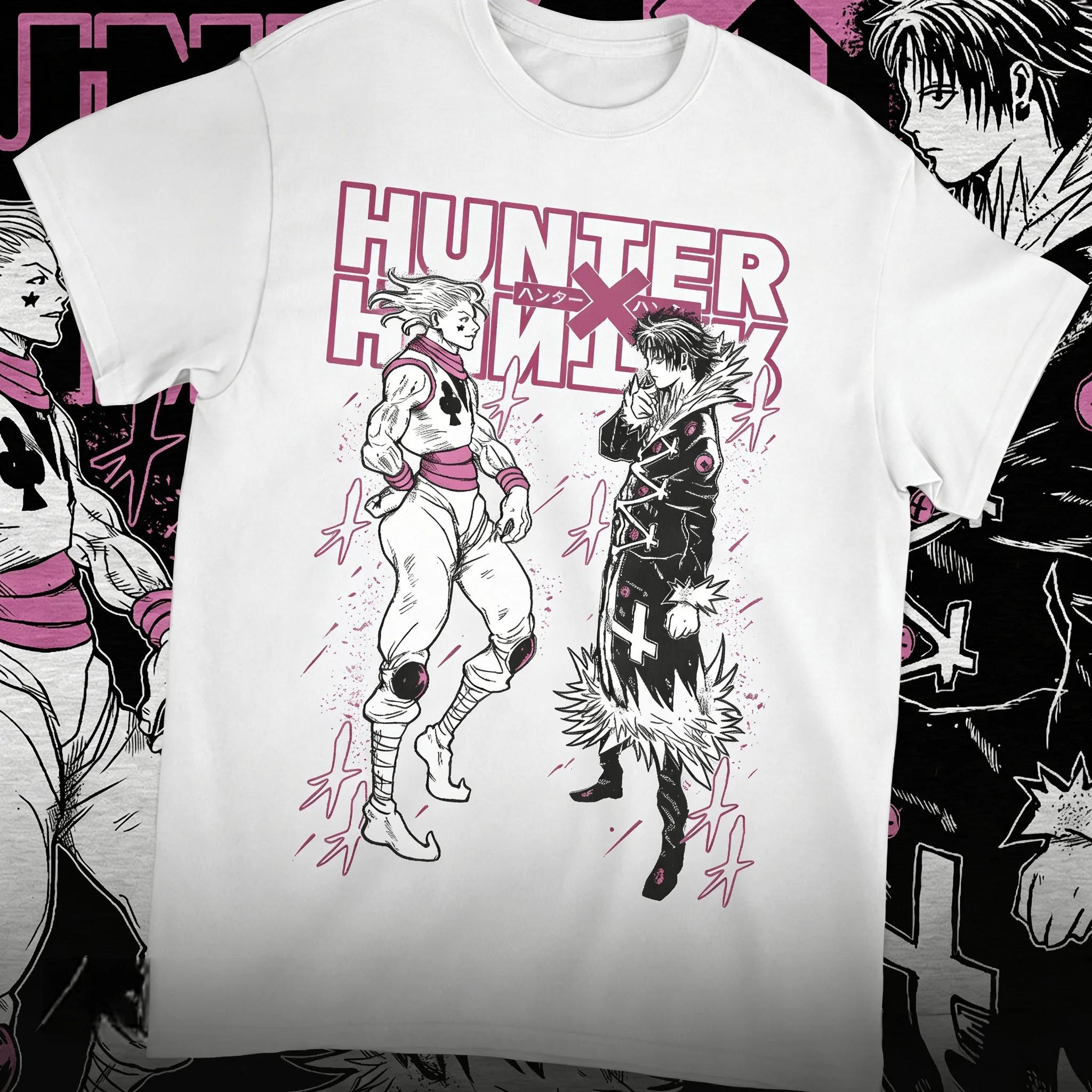 Hunter x Hunter Hisoka & Chrollo Phantom Troupe Duo Graphic Oversized Anime Streetwear Unisex Black T-Shirt XXXL
Hunter x Hunter Hisoka & Chrollo Phantom Troupe Duo Graphic Oversized Anime Streetwear Unisex Black T-Shirt XXXL
