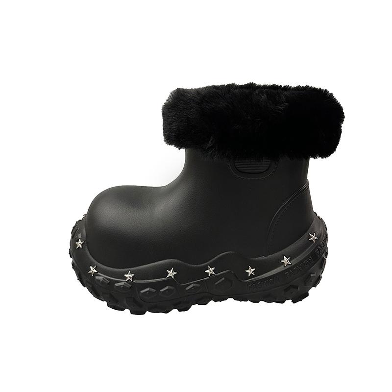 Waterproof Non-slip Sleeve Short Cotton Shoes Winter New Round Toe Rivet Sleeve Platform Snow Boots 41 чорний
Waterproof Non-slip Sleeve Short Cotton Shoes Winter New Round Toe Rivet Sleeve Platform Snow Boots 41 чорний