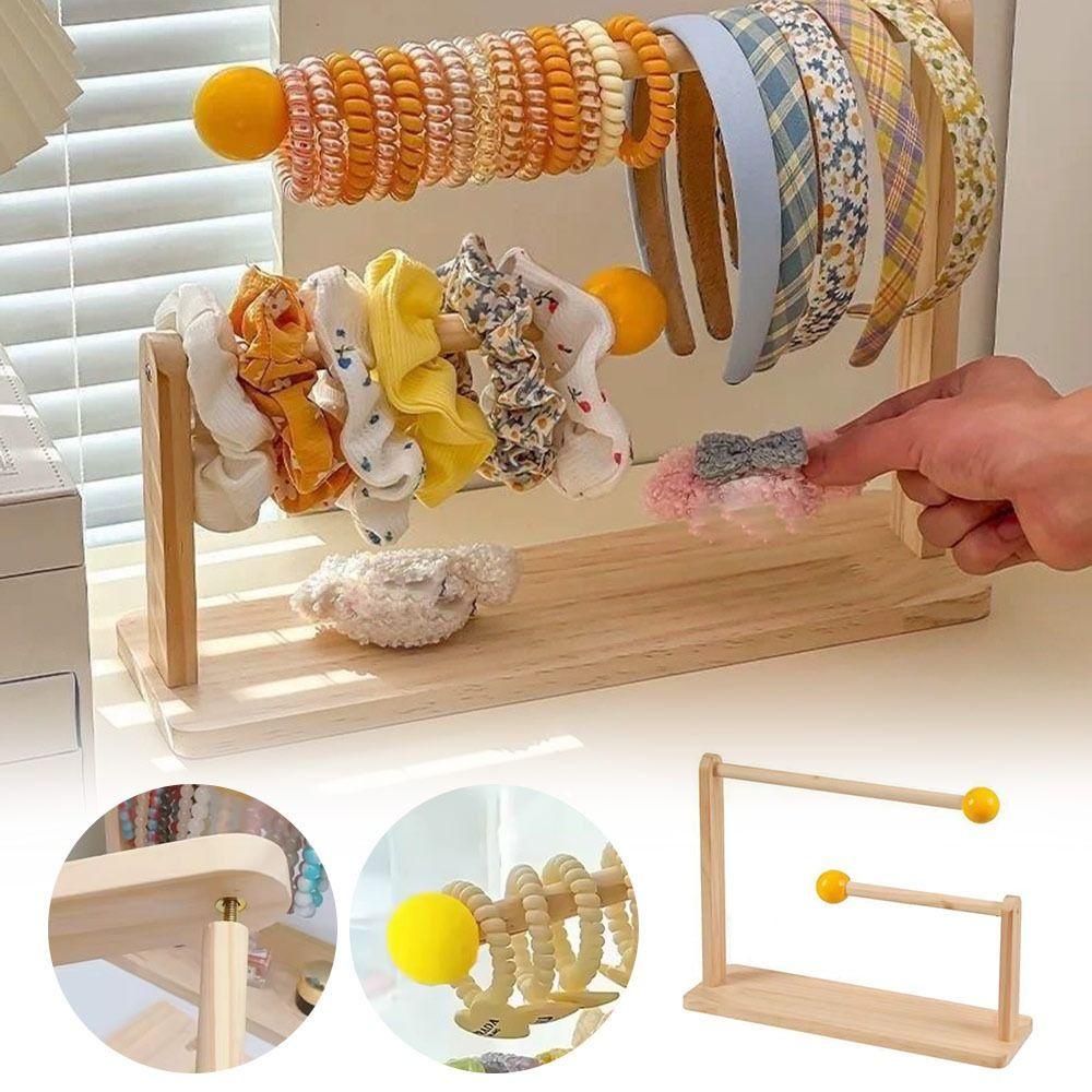 Wooden Hair Band Hair Rope Hair Tie Holder Multifunctional Earring Bracelet Watch Necklace Stand
Wooden Hair Band Hair Rope Hair Tie Holder Multifunctional Earring Bracelet Watch Necklace Stand