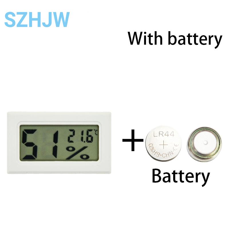 1PCS Mini Convenient Digital LCD Thermometer Sensor Hygrometer Gauge Refrigerator Aquarium Monitoring Display Humidity (as the picture,10PCS)
1PCS Mini Convenient Digital LCD Thermometer Sensor Hygrometer Gauge Refrigerator Aquarium Monitoring Display Humidity (as the picture,10PCS)