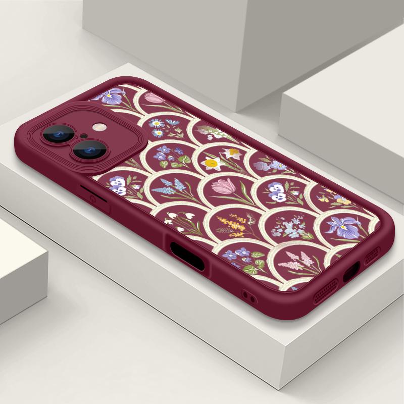 Для iPhone 16 Pro 15 Pro Max 14 13 12 11 XS XR 8 7 чехол с цветным цветочным узором мягкий силиконовый противоударный TPU матовый чехол для телефона с защитой от падений iPhone 7 / 8
Для iPhone 16 Pro 15 Pro Max 14 13 12 11 XS XR 8 7 чехол с цветным цветочным узором мягкий силиконовый противоударный TPU матовый чехол для телефона с защитой от падений iPhone 7 / 8
