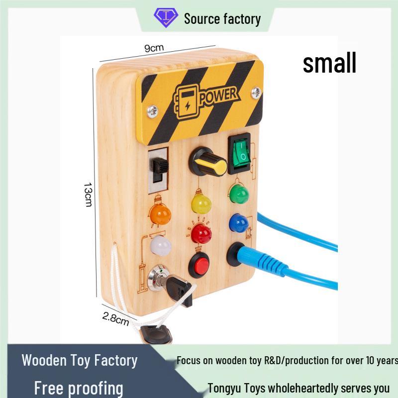 LED Busy Board Circuit Toy for Kids (Ages 0-6)
LED Busy Board Circuit Toy for Kids (Ages 0-6)