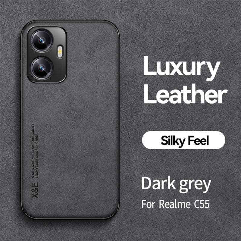 For Realmi C55 5G Case Luxury Leather Magnetic Holder Phone Case Cover For RealmeC55 Realme C55 C 55 55C 5G RMX3710 6.72 Fundas For Realme C55 темно-сірий
For Realmi C55 5G Case Luxury Leather Magnetic Holder Phone Case Cover For RealmeC55 Realme C55 C 55 55C 5G RMX3710 6.72 Fundas For Realme C55 темно-сірий