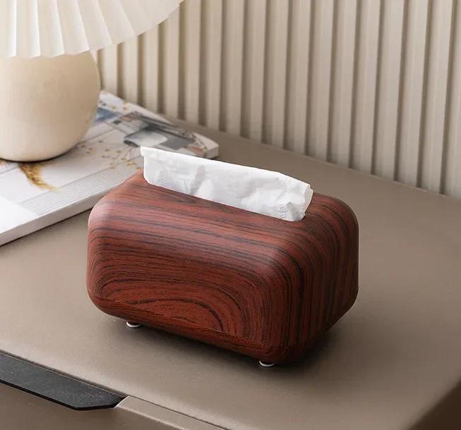 Wood Printed Magnetic Tissue Box with Spring Loaded Feature and Non Slip Bottom for Secure Placement in Various Settings
Wood Printed Magnetic Tissue Box with Spring Loaded Feature and Non Slip Bottom for Secure Placement in Various Settings