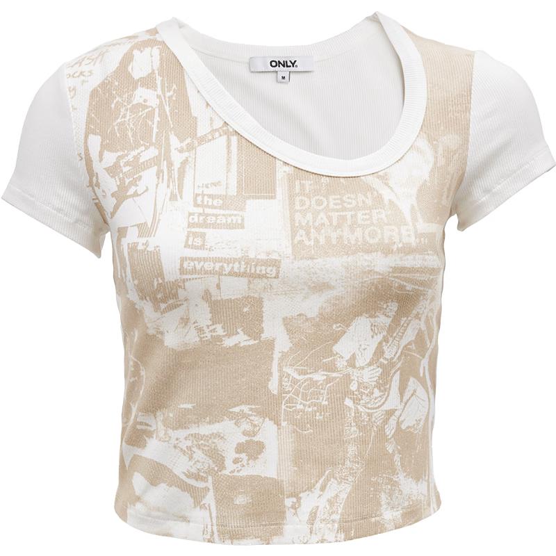 ONLY 2025 Spring Retro Rock Distressed Slim Fit T-Shirt S
ONLY 2025 Spring Retro Rock Distressed Slim Fit T-Shirt S