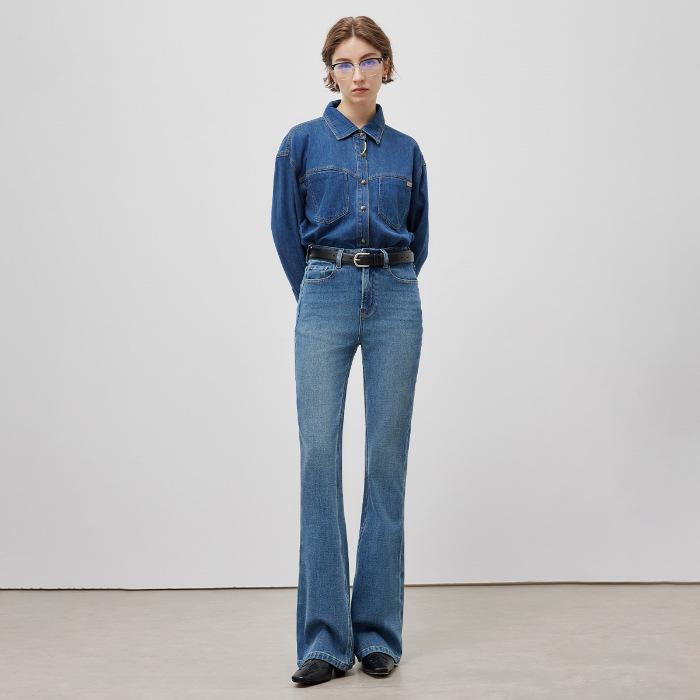 Spring 2025 Women s Slim Fit Micro-Flare Jeans – Deep Blue, Four-Way Stretch, High Quality. 27 глубокий/синий
Spring 2025 Women s Slim Fit Micro-Flare Jeans – Deep Blue, Four-Way Stretch, High Quality. 27 глубокий/синий