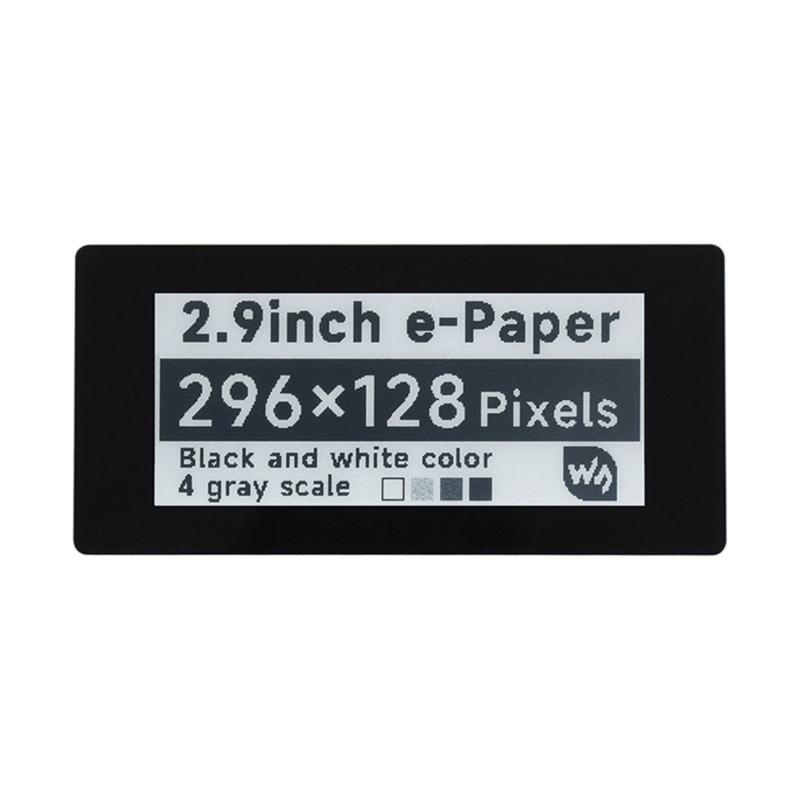 7.4cm Touch Hat 2.9 Capacitive Touch Display Screen, 296x128 Resolution, Black and White for RPi 4B/3B+/3B/2B/ZeroW
7.4cm Touch Hat 2.9 Capacitive Touch Display Screen, 296x128 Resolution, Black and White for RPi 4B/3B+/3B/2B/ZeroW
