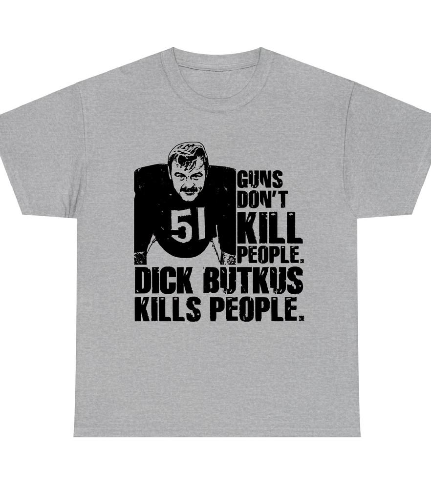 Dick Butkus NEW T-shirt gray short sleeve All sizes S-5Xl Unisex T-Shirt XXXXL
Dick Butkus NEW T-shirt gray short sleeve All sizes S-5Xl Unisex T-Shirt XXXXL