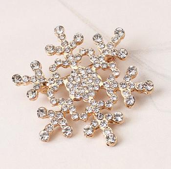 Winter Fashion New Ladies Brooch Shiny Rhinestones crystal Large Snowflake Brooch Pin Zircon Brooch Women s Christmas Gifts золотистий
Winter Fashion New Ladies Brooch Shiny Rhinestones crystal Large Snowflake Brooch Pin Zircon Brooch Women s Christmas Gifts золотистий