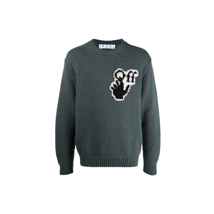 Off-White FW21 Шерстяной свитер с цветочной вышивкой и логотипом с круглым вырезом Мужской свитер Зеленый OMHE085F21KNI0015510 M
Off-White FW21 Шерстяной свитер с цветочной вышивкой и логотипом с круглым вырезом Мужской свитер Зеленый OMHE085F21KNI0015510 M