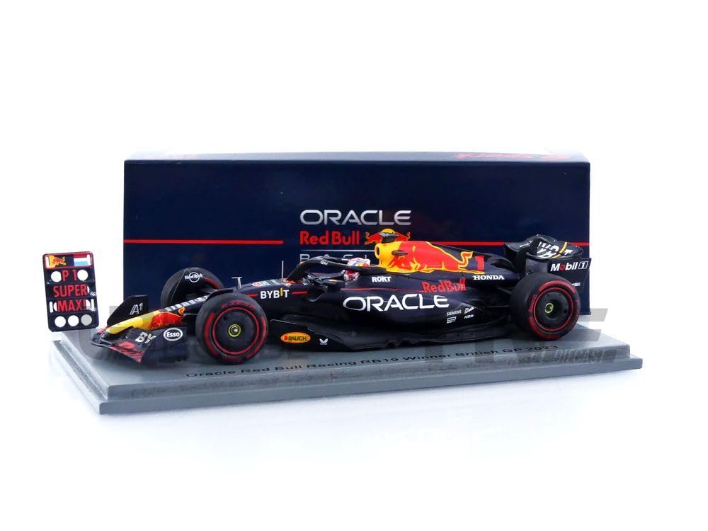 Spark Oracle Red Bull Racing F1 Победитель Гран-при Великобритании 2023 В комплекте доска 1/43 RB19#1 M. Ферстаппен/Пит
Spark Oracle Red Bull Racing F1 Победитель Гран-при Великобритании 2023 В комплекте доска 1/43 RB19#1 M. Ферстаппен/Пит