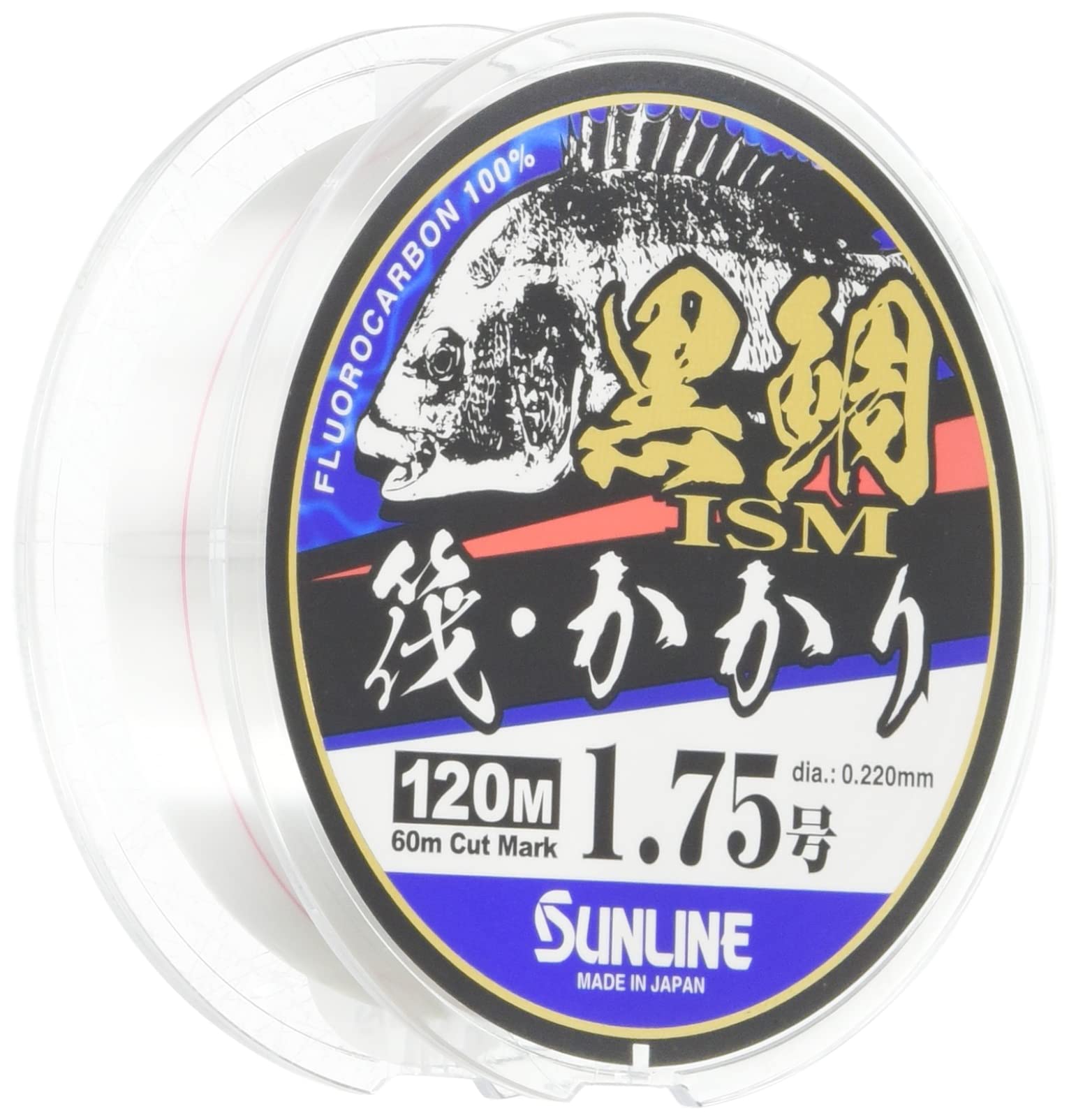 SUNLINE Fluorocarbon Line Kurodaiism 120m Natural Clear Raft/Akari 1.75
SUNLINE Fluorocarbon Line Kurodaiism 120m Natural Clear Raft/Akari 1.75