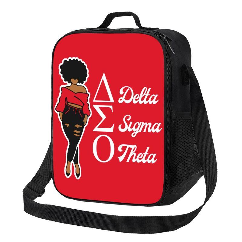 Delta Sigma Theta Sorority Gifts Thermal Lunch Bag Women Reusable Portable Insulated Lunch Box with Adjustable Strap for Work
Delta Sigma Theta Sorority Gifts Thermal Lunch Bag Women Reusable Portable Insulated Lunch Box with Adjustable Strap for Work