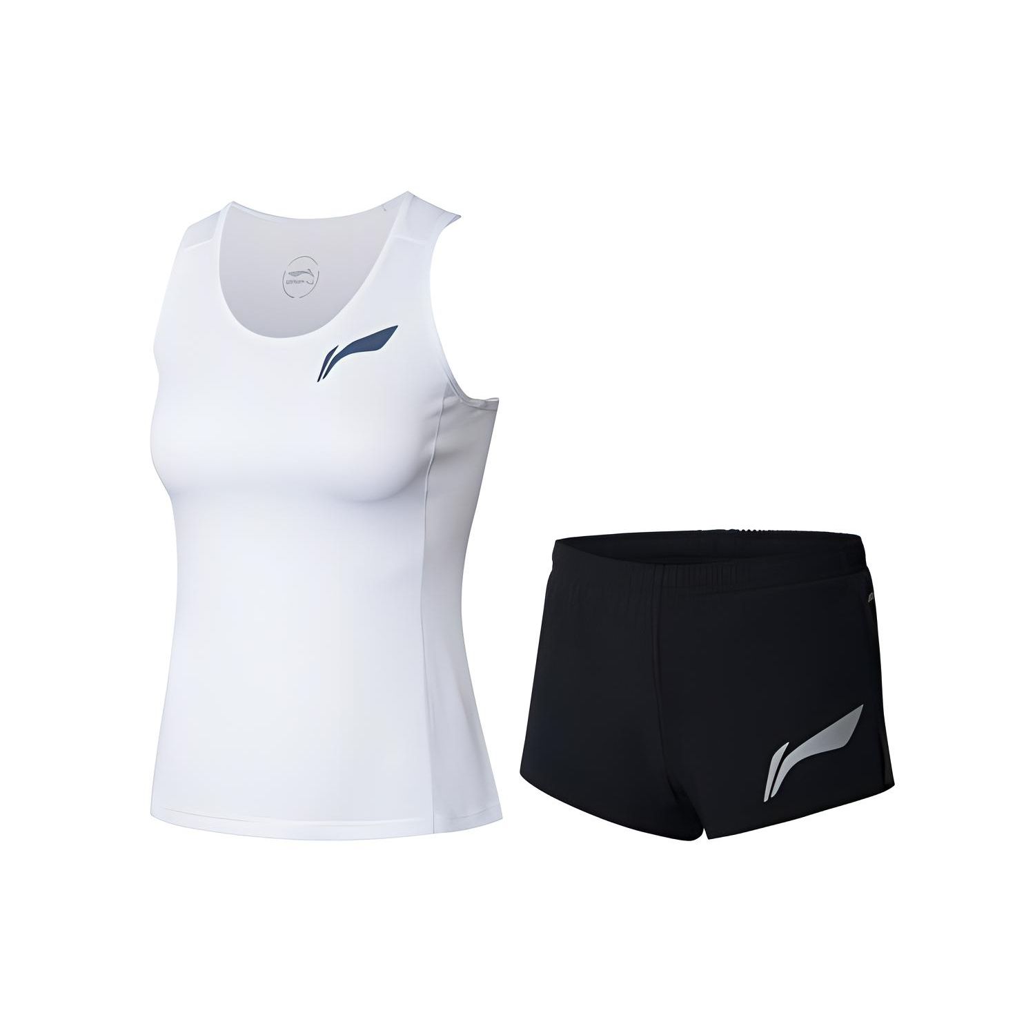 Li Ning Reflective Quick-Dry Running Competition Set Women Sportswear Black White AATR090-1 M
Li Ning Reflective Quick-Dry Running Competition Set Women Sportswear Black White AATR090-1 M