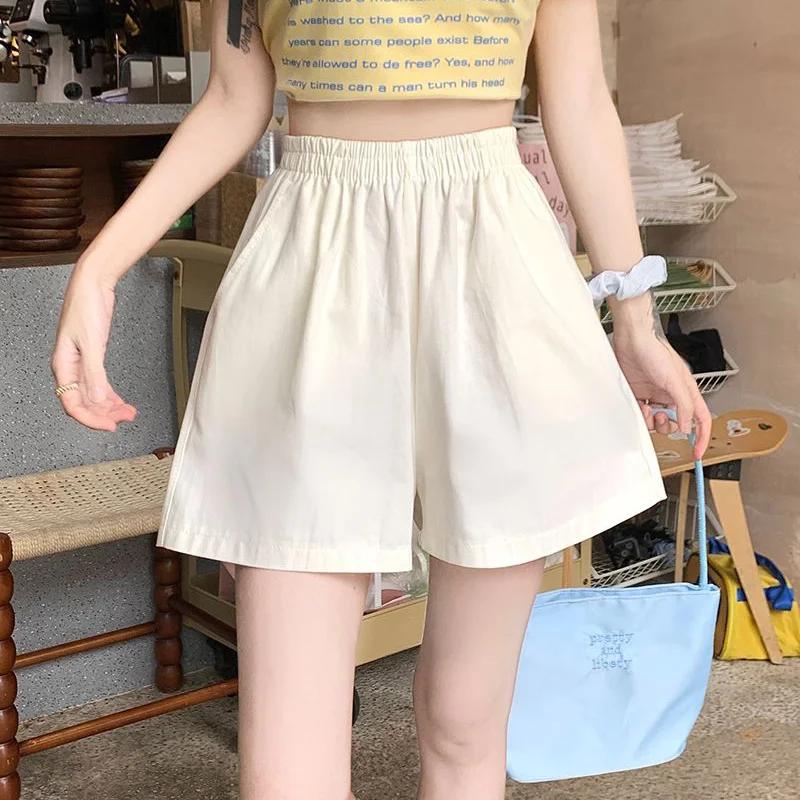 Summer Women Double Pockets Cargo Short Pants Lady Solid Wide Leg Wash Shorts Girls Korean Baggy High Waisted Slacks XS білий
Summer Women Double Pockets Cargo Short Pants Lady Solid Wide Leg Wash Shorts Girls Korean Baggy High Waisted Slacks XS білий