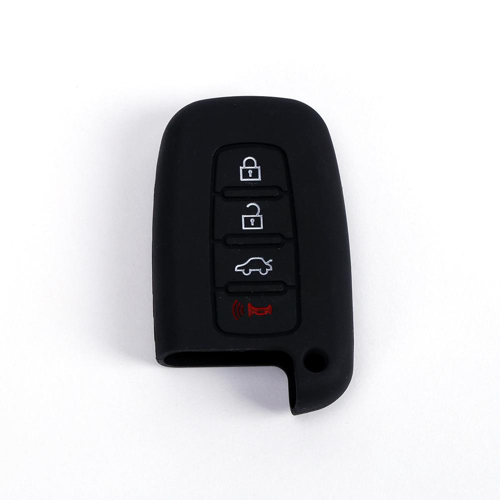 Suitable for Hyundai Genesis Smart 4-button Silicone Key Cover Equus Key Bag Lang EMU Anti-theft Device Rubber Cover
Suitable for Hyundai Genesis Smart 4-button Silicone Key Cover Equus Key Bag Lang EMU Anti-theft Device Rubber Cover