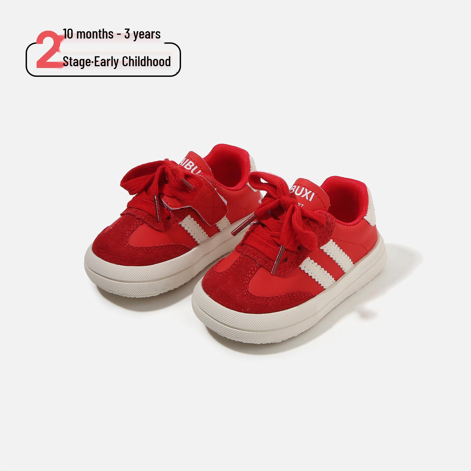 Spring 2026 Fashionable Non-Slip Baby Walker Shoes - Soft-Soled, Versatile Toddler Sneakers Size 16 / Inner Length 12.5 cm червоний
Spring 2026 Fashionable Non-Slip Baby Walker Shoes - Soft-Soled, Versatile Toddler Sneakers Size 16 / Inner Length 12.5 cm червоний