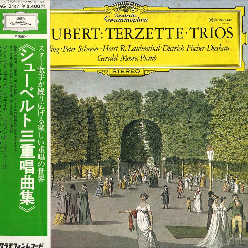 LP Record ELLY AMELING PETER SCHREIER HORST Schubert Terzette MG2447 DEUTSCHE GRAMM Japan Classical Used
LP Record ELLY AMELING PETER SCHREIER HORST Schubert Terzette MG2447 DEUTSCHE GRAMM Japan Classical Used