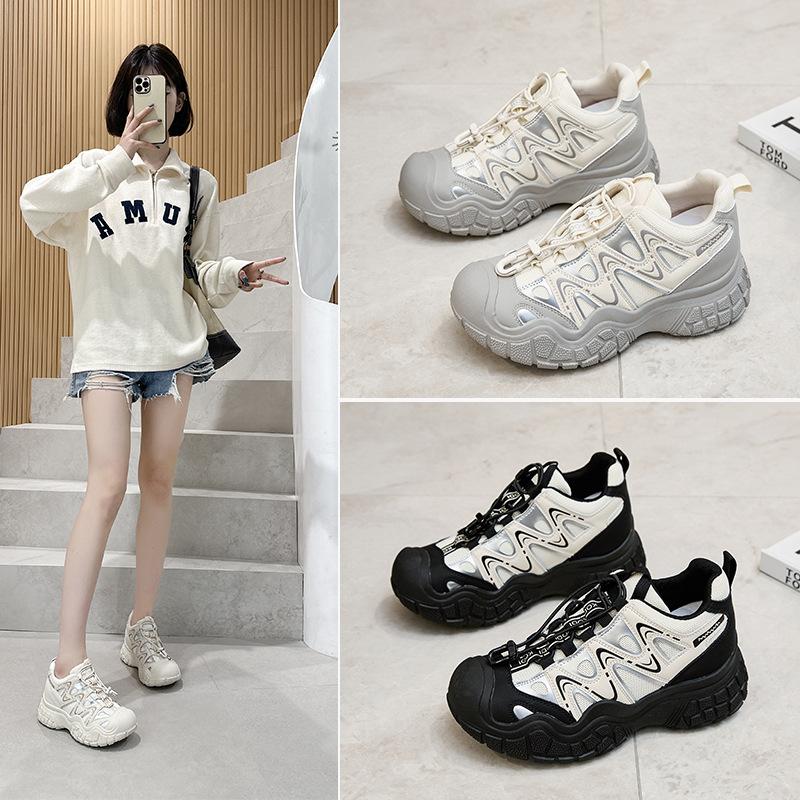Inner heightening platform retro dad shoes women s spring new sports shoes casual shoes German training shoes Forrest Gump shoes 32 бежевий
Inner heightening platform retro dad shoes women s spring new sports shoes casual shoes German training shoes Forrest Gump shoes 32 бежевий