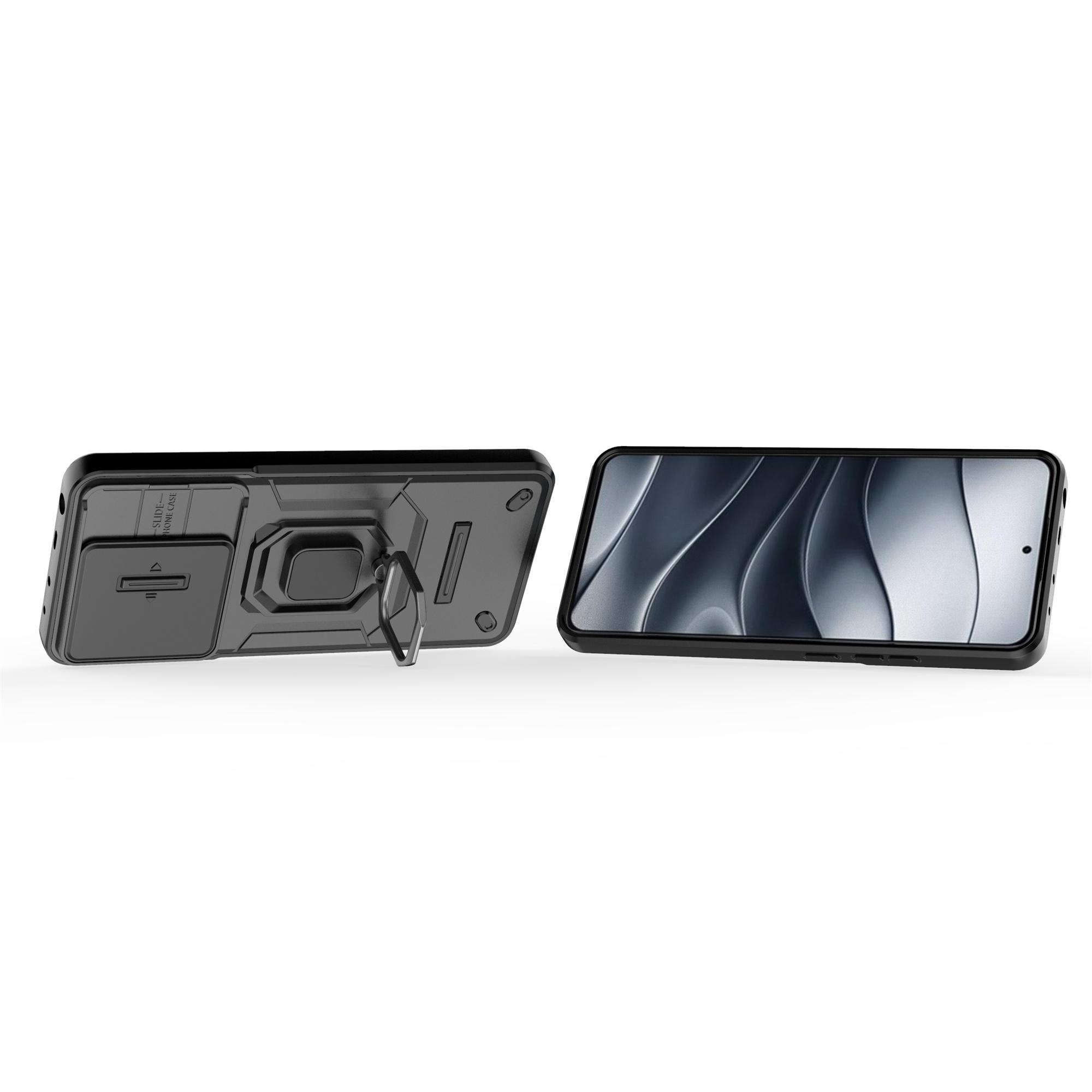 For Xiaomi Redmi Note 14 5G Case PC+TPU Kickstand Phone Protector with Lens Cover Grey
For Xiaomi Redmi Note 14 5G Case PC+TPU Kickstand Phone Protector with Lens Cover Grey
