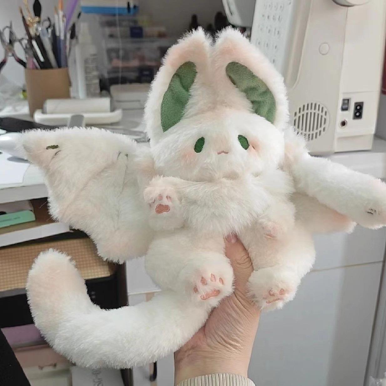 White Rabbit Plush Sleeping Doll - Soft Stuffed Animal Pillow for Girls Birthday 35cm (with tail)
White Rabbit Plush Sleeping Doll - Soft Stuffed Animal Pillow for Girls Birthday 35cm (with tail)