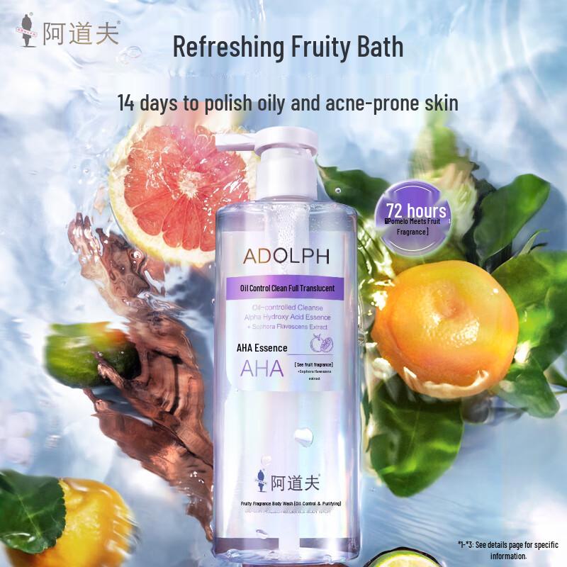 Adolph Fruit Acid Fragrance Shower Gel
Adolph Fruit Acid Fragrance Shower Gel