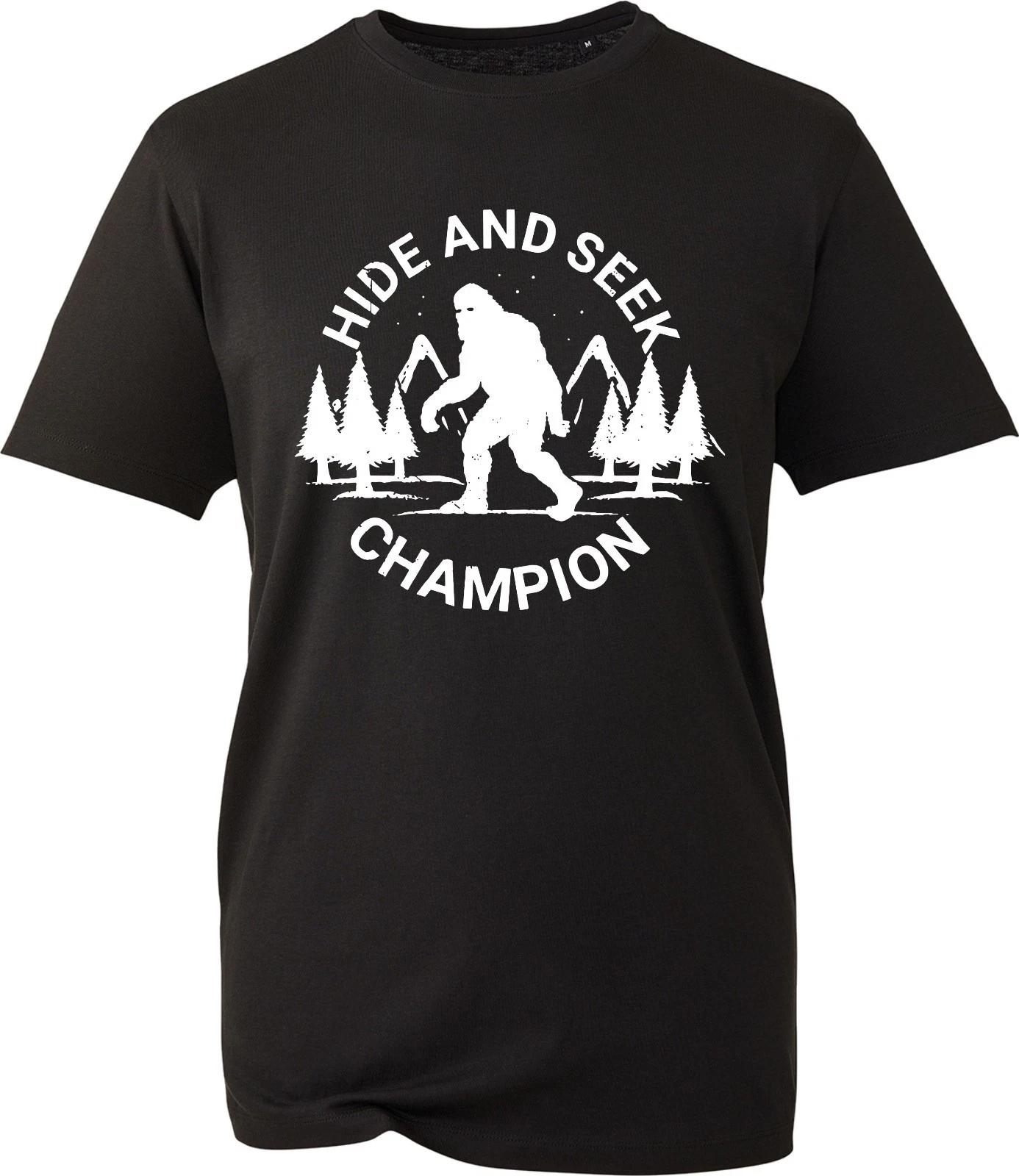 All Time Hide And Seek Champion T-Shirt Yeti Bigfoot Sasquatch Hunter Unisex Tee 4XL
All Time Hide And Seek Champion T-Shirt Yeti Bigfoot Sasquatch Hunter Unisex Tee 4XL