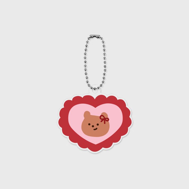 theninemall red ribbon gummy acrylic keyring single
theninemall red ribbon gummy acrylic keyring single