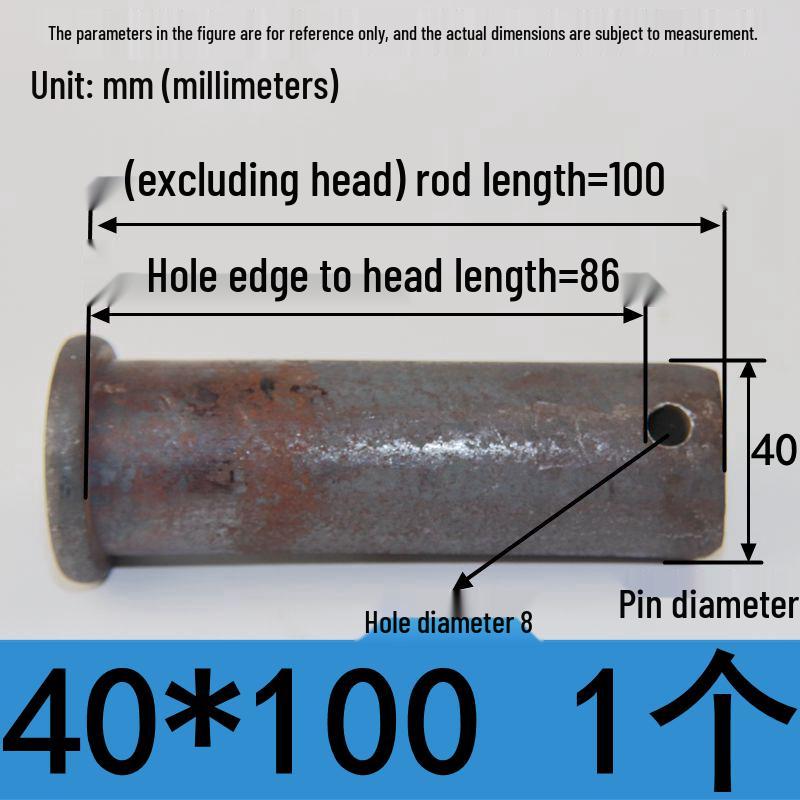 Плоский поворотный штифт с отверстием (GB882) - Доступно в M25, M30, M40
Плоский поворотный штифт с отверстием (GB882) - Доступно в M25, M30, M40