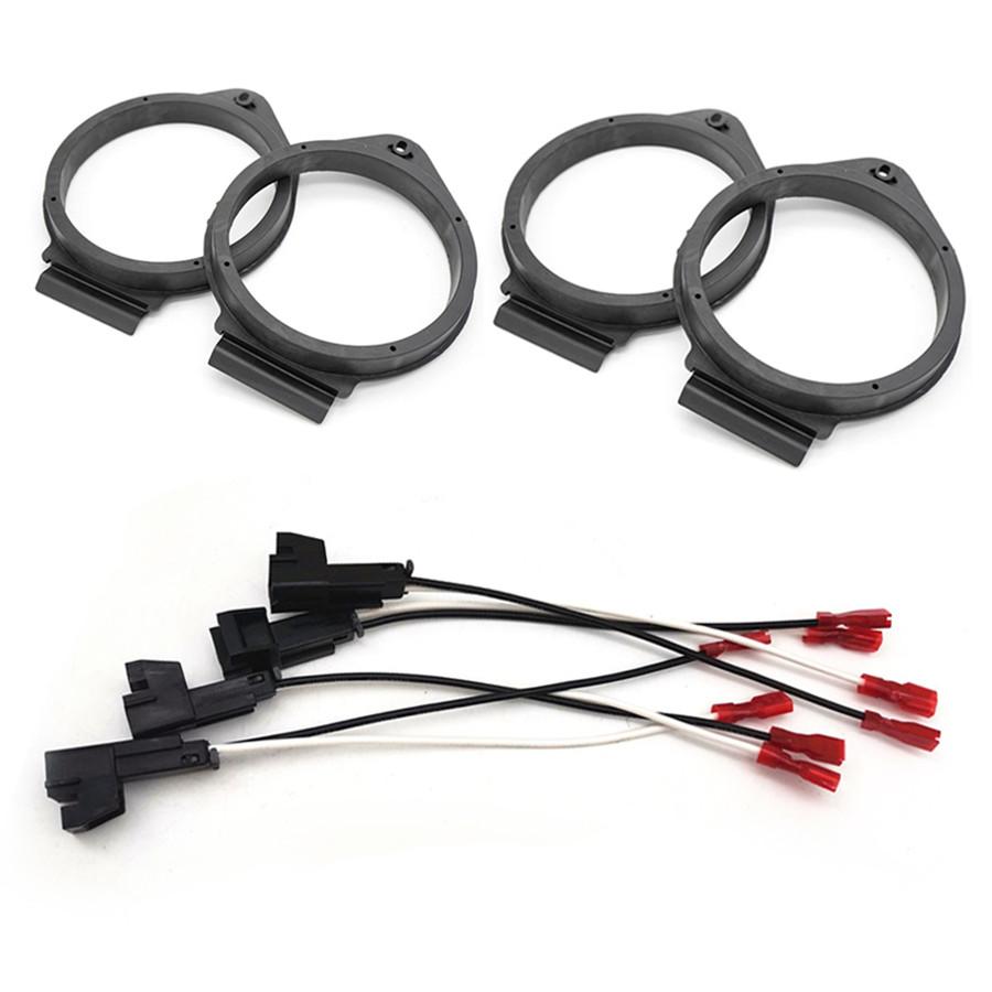2 pair Horn Washer Adapters Brackets Speaker Mount Plates with Wiring Harness For GMC Chevy Buick 6.5inch
2 pair Horn Washer Adapters Brackets Speaker Mount Plates with Wiring Harness For GMC Chevy Buick 6.5inch