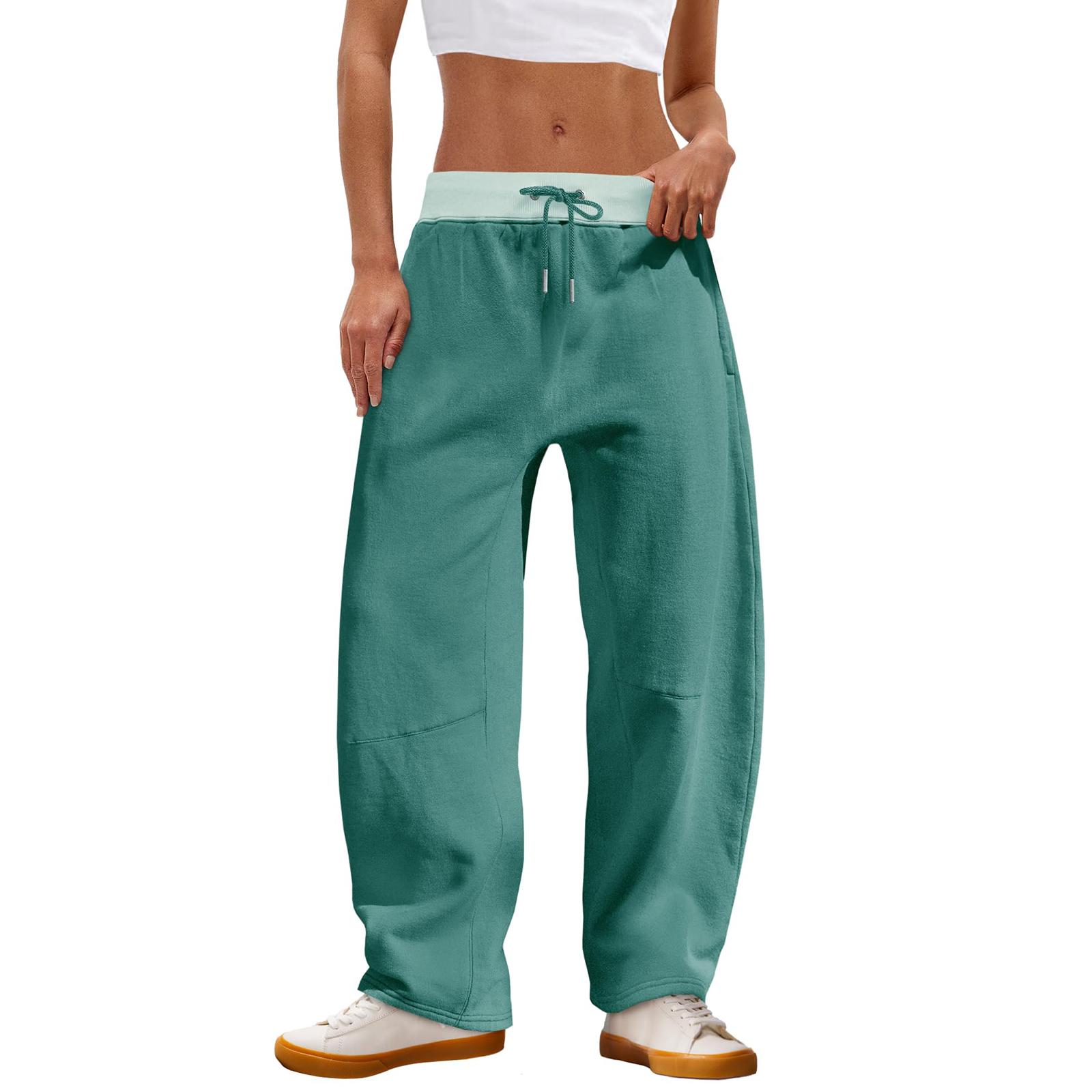 Женские повседневные спортивные штаны с высокой талией и широкими штанинами для бега XL
Женские повседневные спортивные штаны с высокой талией и широкими штанинами для бега XL