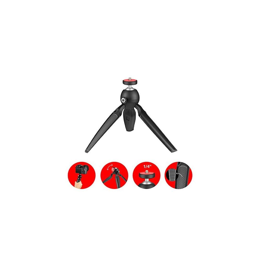 JOBY Mini Tripod Hand Grip Handypod Black Extended Height Collapsed Length 19cm 14.7cm JB01555-BWW чорний
JOBY Mini Tripod Hand Grip Handypod Black Extended Height Collapsed Length 19cm 14.7cm JB01555-BWW чорний