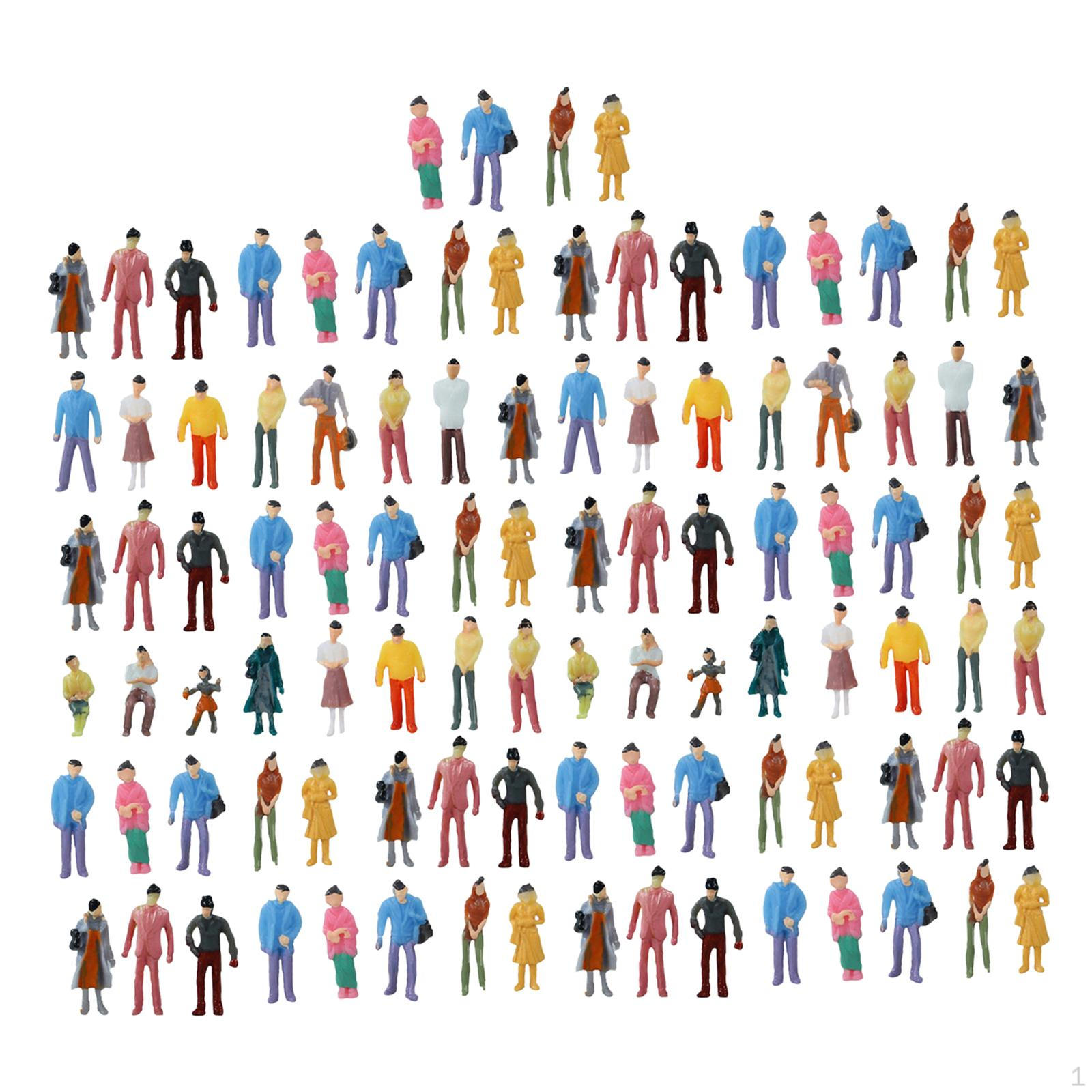 100 , Miniature Figures, Tiny People for Creating Micro Landscapes Style A
100 , Miniature Figures, Tiny People for Creating Micro Landscapes Style A