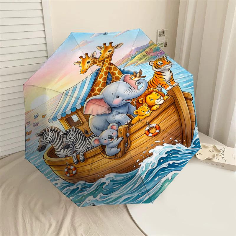 1PC boat animals Umbrella-8-Rib Reinforced, Automatic Open, Lightweight & Durable, Fashion Accessory for Outdoor, H0345
1PC boat animals Umbrella-8-Rib Reinforced, Automatic Open, Lightweight & Durable, Fashion Accessory for Outdoor, H0345